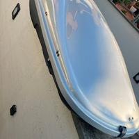 Box Tetto Junior 480L + Barre Menabò Brio