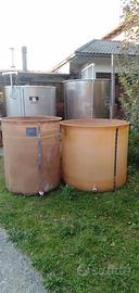 botti inox e serbatoi vetroresina per vini