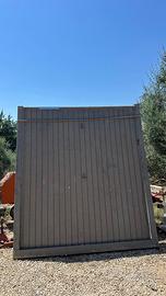 Porta a bascula in lamiera zincata