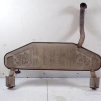 Scarico terminale doppio Fiat 595 Abarth 2018