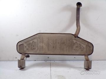 Scarico terminale doppio Fiat 595 Abarth 2018