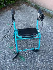 Carrello dembulatore  per anziani