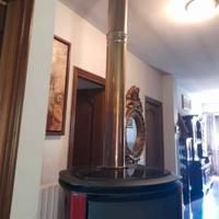 Stupenda stufa a legna idro