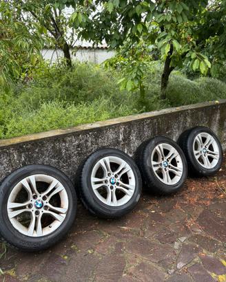 Cerchi 5x120 e gomme 205/55/16 bmw
