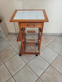 carrello portafrutta 