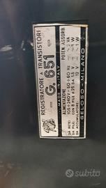 registratore GELOSO vintage raro