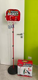 Canestro basket con pallina gonfiabile 