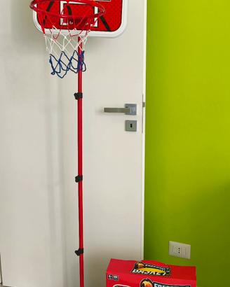 Canestro basket con pallina gonfiabile 