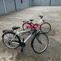 2 Bici città uomo/donna perfette funzionanti