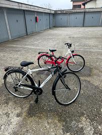 2 Bici città uomo/donna perfette funzionanti
