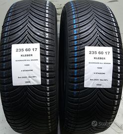 2 GOMME 235 60 17 KLEBER A1950