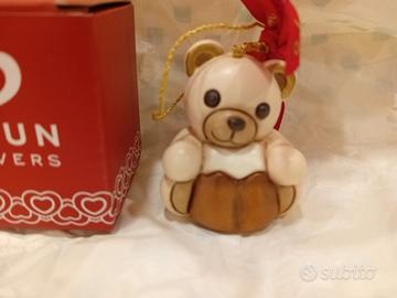 addobbo teddy con pandoro natale thun limited edit
