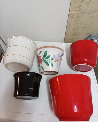 Coprivaso Ceramica Smaltata Varie Misure e Colori