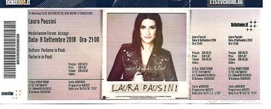 Biglietto Laura Pausini - Milano 08/09/2018