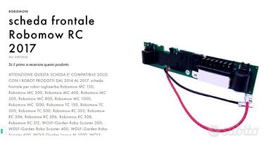 Scheda anteriore Robomow