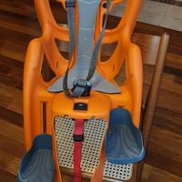 Seggiolino bimbo/a fino a 22 Kg per bicicletta