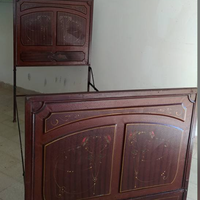Letto in ferro stile liberty