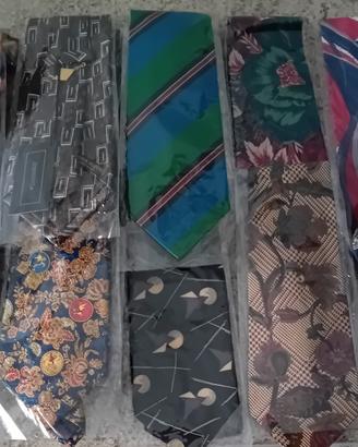 Cravatte uomo vintage anni 70/80/90