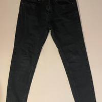 Pantalone JEANS ZARA SKINNY - nero - taglia EUR 40