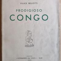 Libro antico Prodigioso Congo 1952