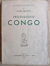 Libro antico Prodigioso Congo 1952