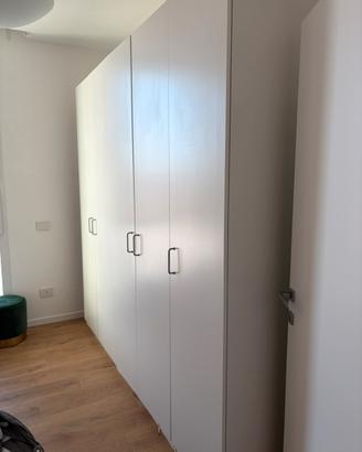 Armadio IKEA PAX bianco 5 moduli – come nuovo