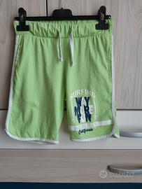 Pantaloncini verdi bambino Piazza Italia 8/9 anni