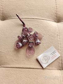 Ciclamino in vetro di murano 