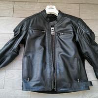 Giacca moto pelle