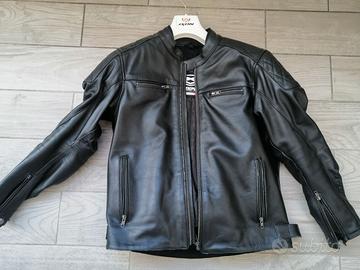 Giacca moto pelle