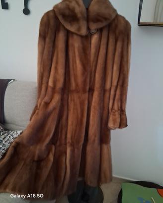 pelliccia visone demi buff  tg 44  pari al nuovo