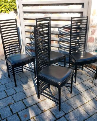 Sedie in legno design simil Cassina