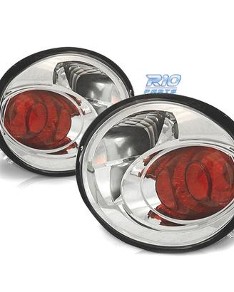 FANALI PER VOLKSWAGEN VW BEETLE 98-05 FONDO CROMAT