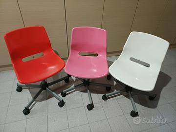 sedie girevoli per bambini 