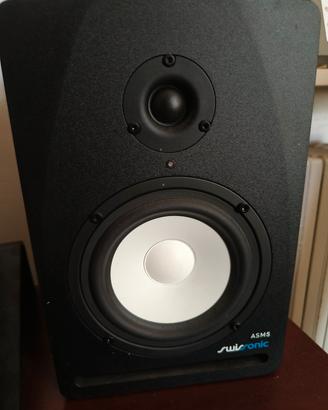 Coppia Monitor Studio Swissonic ASM5 + Controller 
