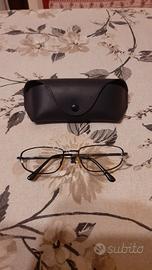 montatura più custodia occhiali da sole Benetton