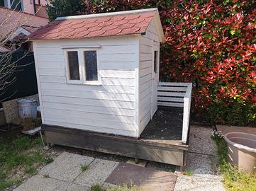 casetta legno bambini 