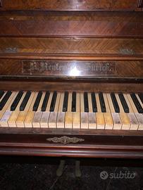 Pianoforte verticale d'epoca R. Reutemann Zürich