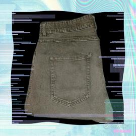 jeans 👖 uomo verde 