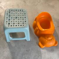 Vasino per bambini e alzatina