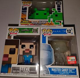 Funko Pop Minecraft Halo 