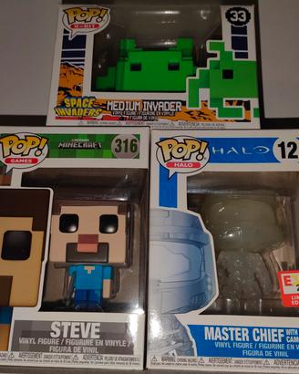 Funko Pop Minecraft Halo 