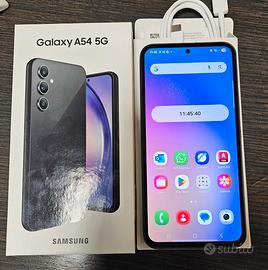 SAMSUNG GALAXY A54 5G 128 GB  BLACK USATO