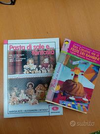 due libri : pasta di sale e idee per feste bambini