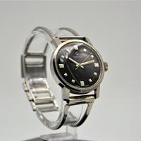 Orologio Certina dial nero, vintage