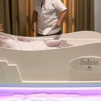 Lettino massaggio con sale SALINA