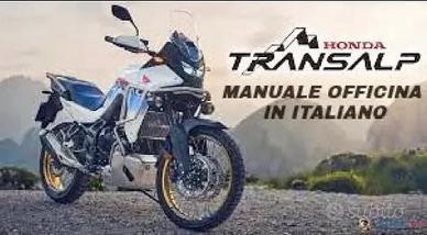 Manuale Officina Ita Honda Transalp 750 2023 2025