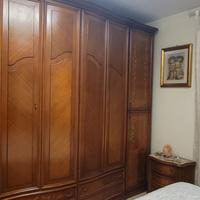 camera in noce massello completa