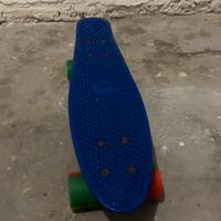 Penny board blu – Ruote colorate