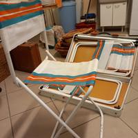 seggiole e tavolo pic nic